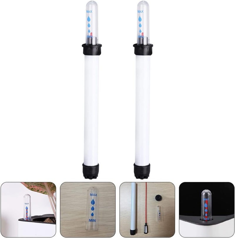 woobles 6 pcs Buoy Meter Ml Meters Cm Floating House Shortage Float Indoor Potted Gauge Flower Display Indicators Probe Gauges Gardening Level Soil Pot Water Greenhouse Reminder Indicator 2X2X36CMx3pcs Whitex3pcs - Image 4