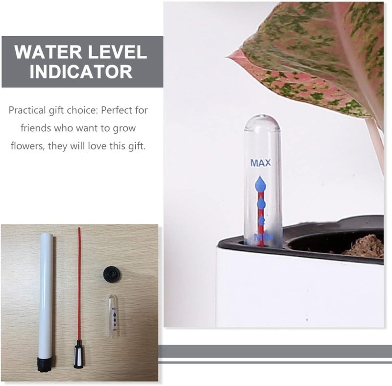 woobles 6 pcs Buoy Meter Ml Meters Cm Floating House Shortage Float Indoor Potted Gauge Flower Display Indicators Probe Gauges Gardening Level Soil Pot Water Greenhouse Reminder Indicator 2X2X36CMx3pcs Whitex3pcs - Image 2