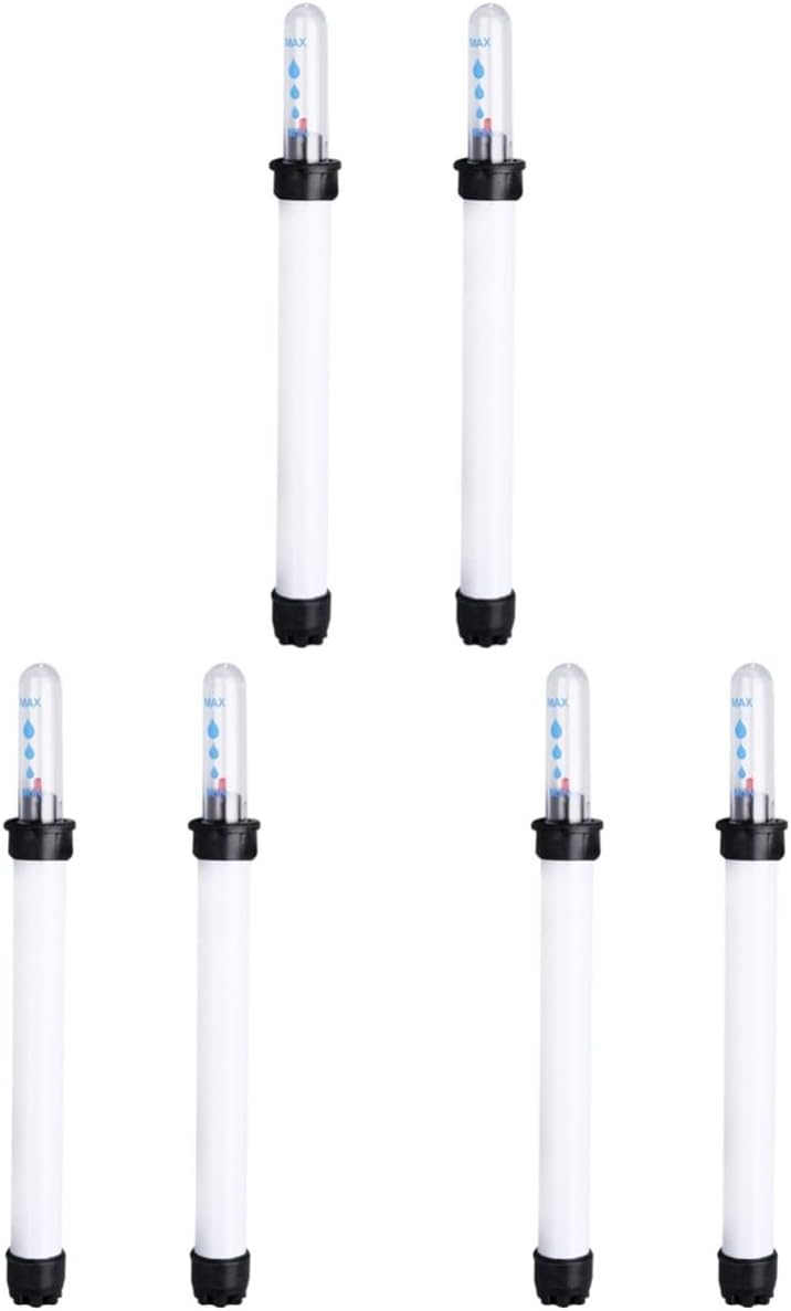 woobles 6 pcs Buoy Meter Ml Meters Cm Floating House Shortage Float Indoor Potted Gauge Flower Display Indicators Probe Gauges Gardening Level Soil Pot Water Greenhouse Reminder Indicator 2X2X36CMx3pcs Whitex3pcs - Image 1