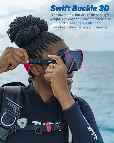 TUSA M1011 Ino Scuba Diving Mask BlackBlack - Image 3