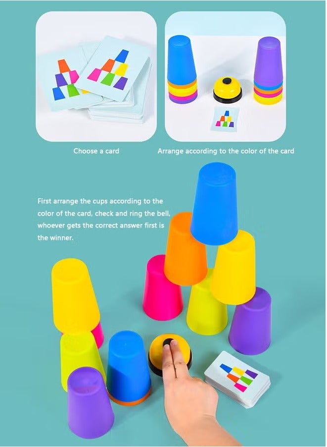 Portable Quick Cups Games for Kids and Classic Family toys - Image 5