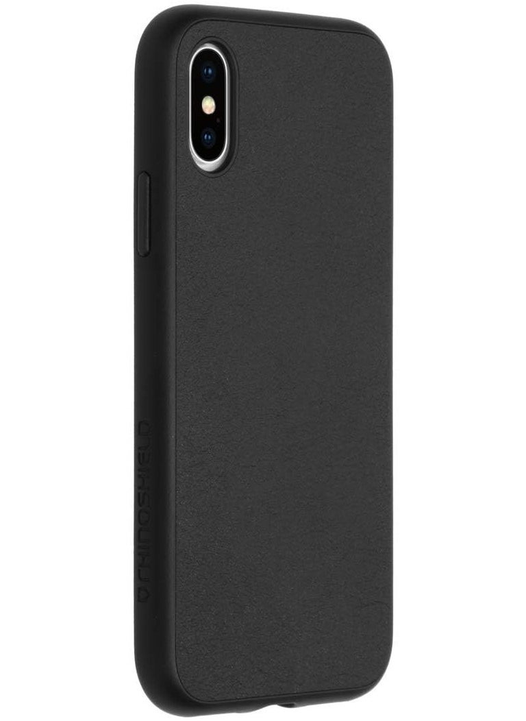 راينوشيلد حافظة هاتف واقية Solidsuit لهاتف Iphone Xs مصنوعة من الجلد والأسود  - Image 4