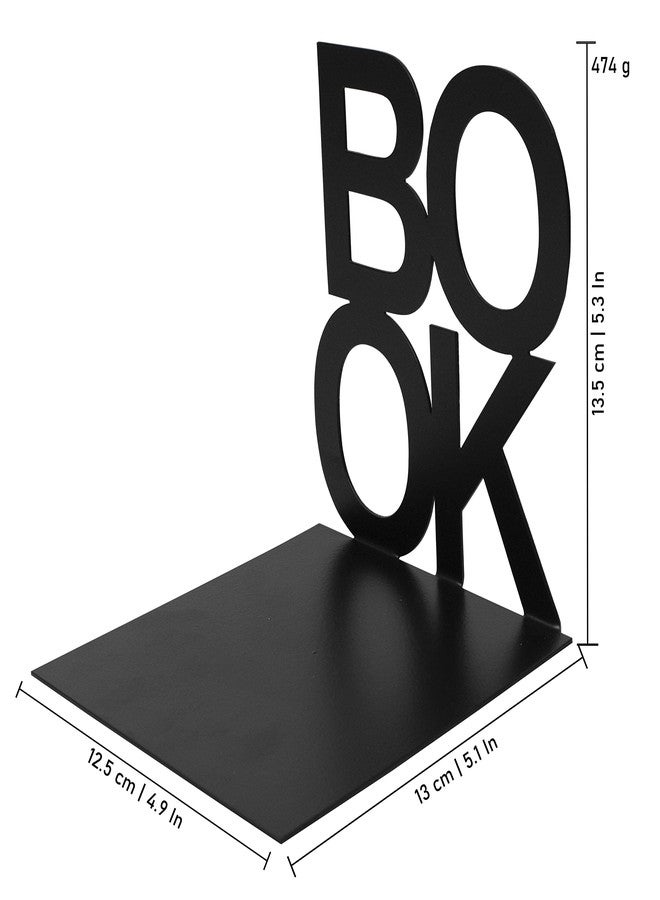 Spillbox حوامل كتب معدنية مانعة للانزلاق من Spillbox | رفوف كتب | طاولة دراسة | ديكور منزلي | حوامل | حافظة | دعامة | قاعدة | شديدة التحمل | طقم | حوامل كتب للمكتب والمنزل - Image 5