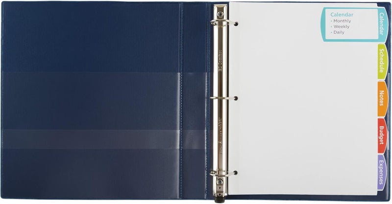 AVERY Big Tab Printable White Label Dividers with Easy Peel, 5 Tabs, 1 Set (14436) - Image 3