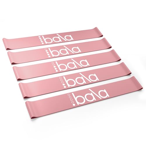 Bala Booty Bands Resistance Bands for Women & Men, 5-Pack - Elastic Exercise Bands for Working Out - Wrist, Ankle, Legs & Booty Bands - Workout Resistance Bands for Yoga, Pilates, Strength Training - Image 1