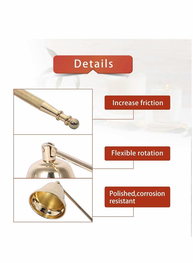 KASTWAVE Candle Snuffer, Stainless Steel, Long Handle, Candle Extinguisher Stick, Stainless Steel Candle Tool Candle Accessories for Party, Stainless Steel Candle Snuffer - Image 4
