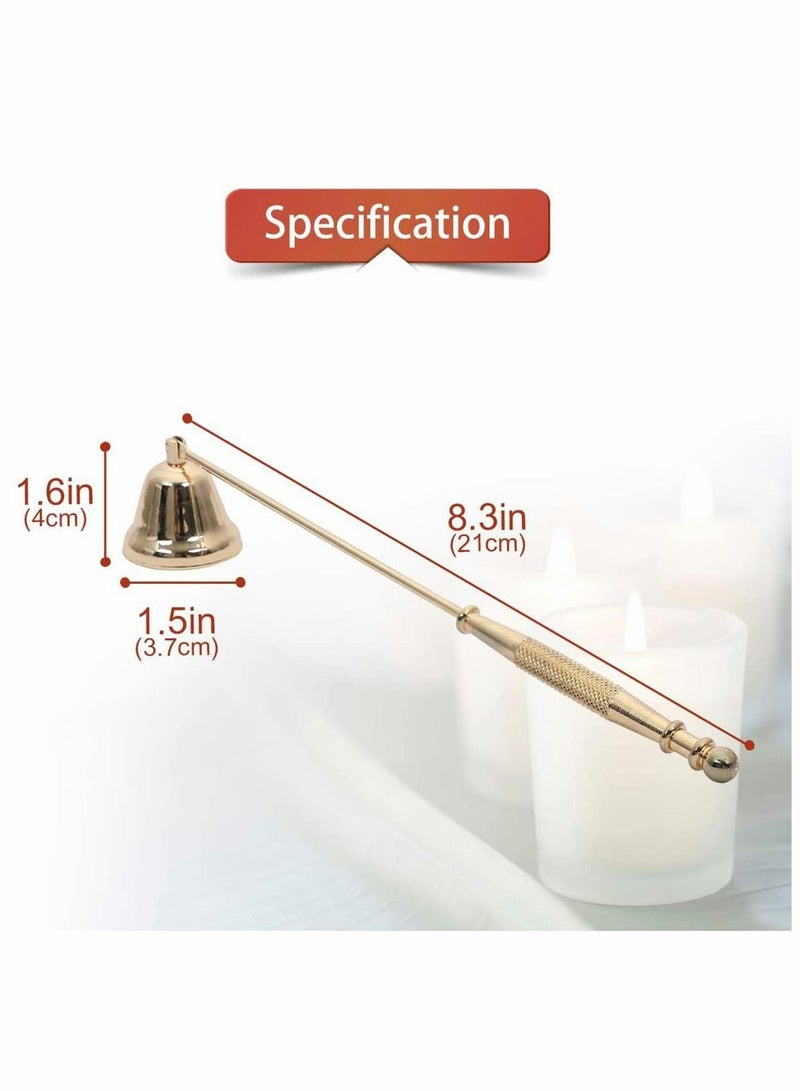 KASTWAVE Candle Snuffer, Stainless Steel, Long Handle, Candle Extinguisher Stick, Stainless Steel Candle Tool Candle Accessories for Party, Stainless Steel Candle Snuffer - Image 3