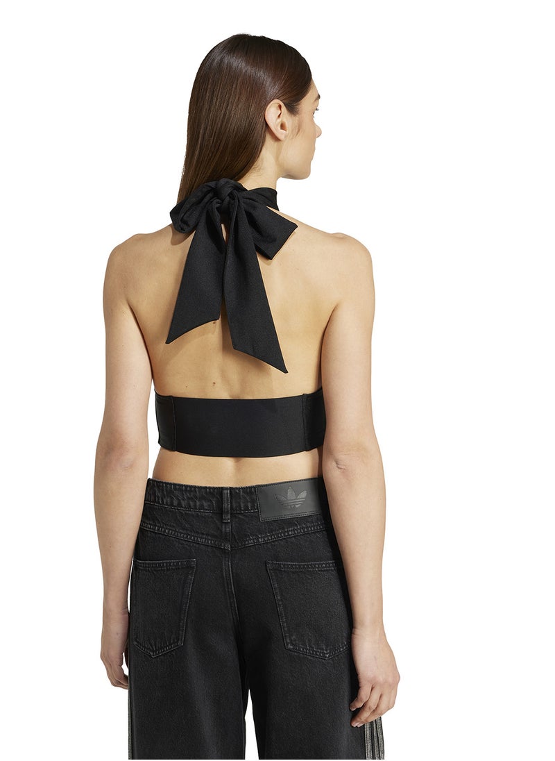adidas Originals Tie-Neck Crop Top  - Image 2