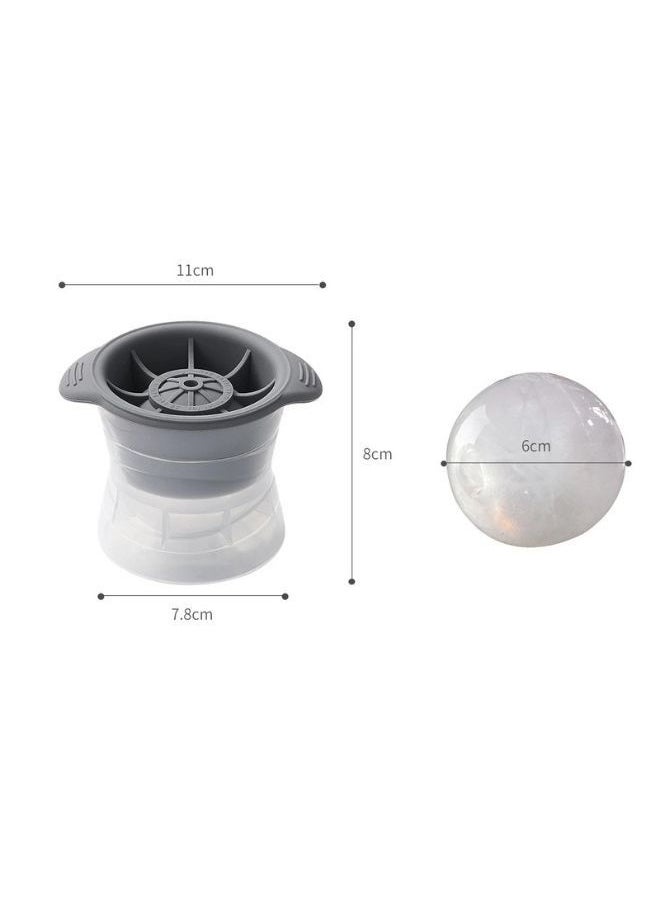 Generic - Silicone Ice Maker Molds Spherical Ice Cubes Multicolor - Image 1