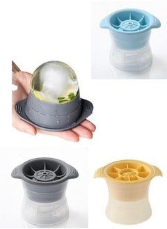 Silicone Ice Maker Molds Spherical Ice Cubes Multicolor