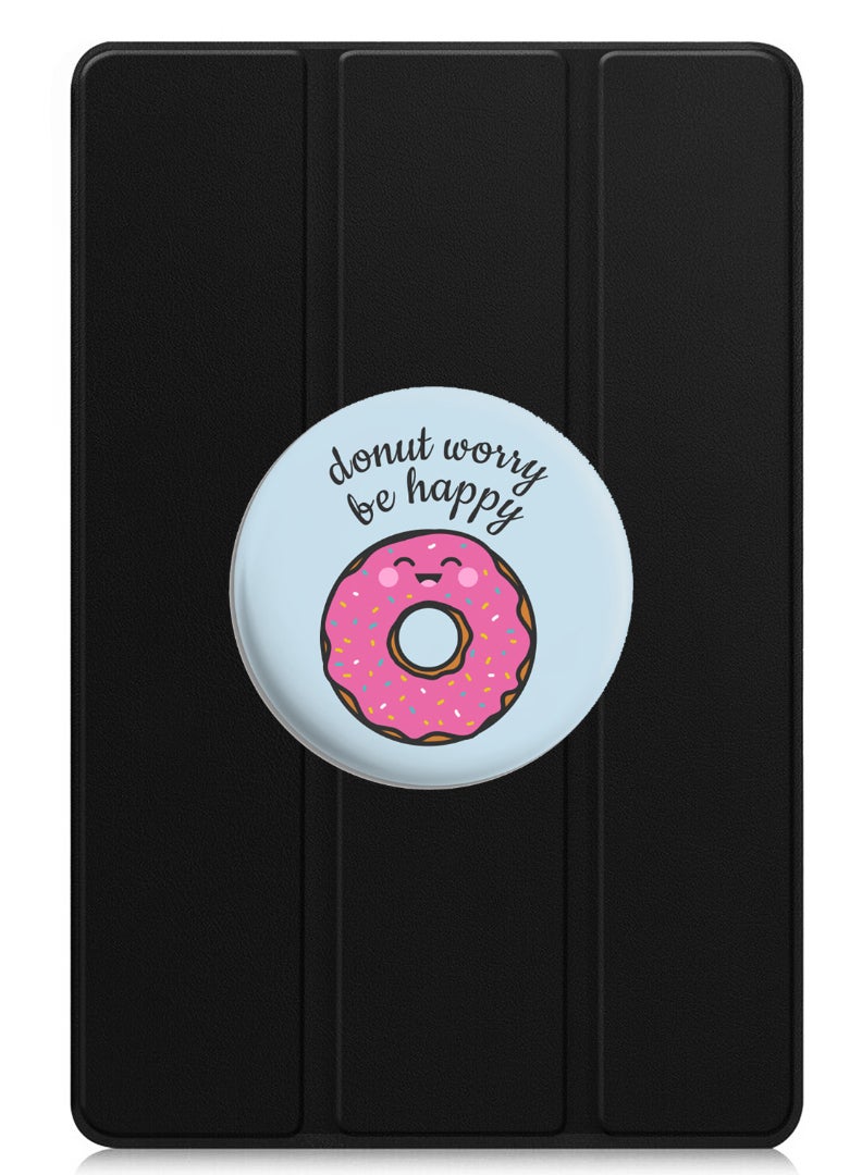 Theodor Protective Flip Case For Huawei MatePad SE 11 (2024) With Trifold Stand Auto Wake Sleep Shockproof Cover dont-be-sorry - Image 1