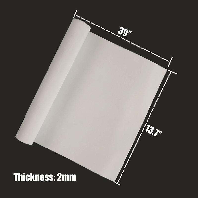 OISAKLD EVA Foam 2mm-10mm 13.7"Ã—39" Craft Foam Sheet 74 kg/mÂ³ Cosplay Foam for Craft Model Cosplay 2mm - Image 2