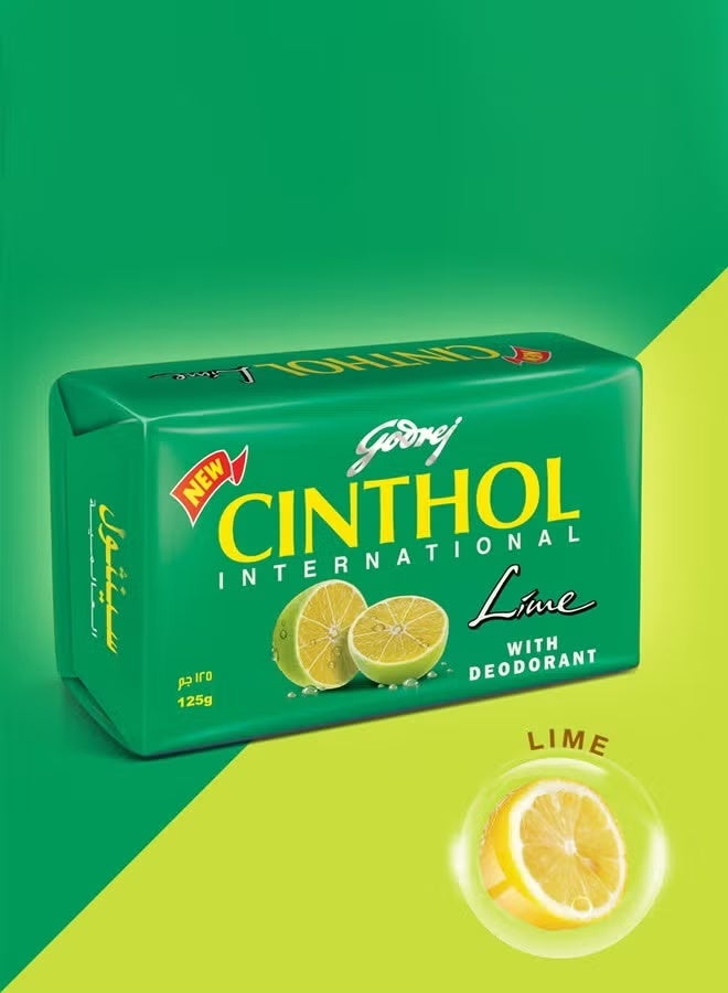 Cinthol Godrej Cinthol Soap (Lime) 125g X 6Pcs - Image 2