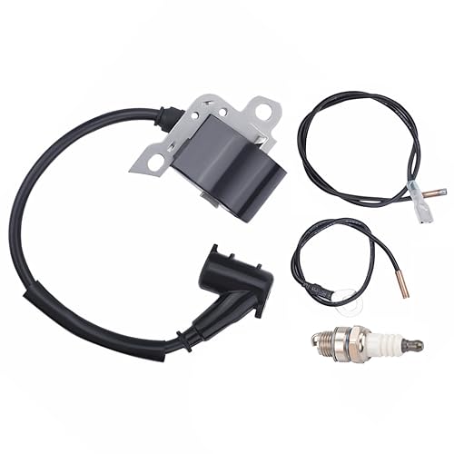 Annolai MS290 029 Ignition Coil for STIHL 024 026 028 029 034 036 038 039 044 048 MS240 MS260 MS290 MS310 MS360 MS360C MS390 MS440 MS640 Chainsaw Replace 0000 400 1300 with Spark Plug - Image 1