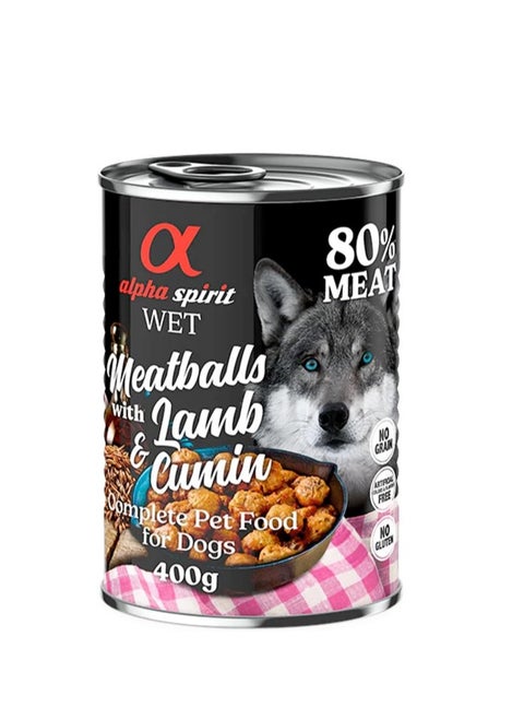 Alpha Spirit Meatballs with Lamb and Cumin – 400g