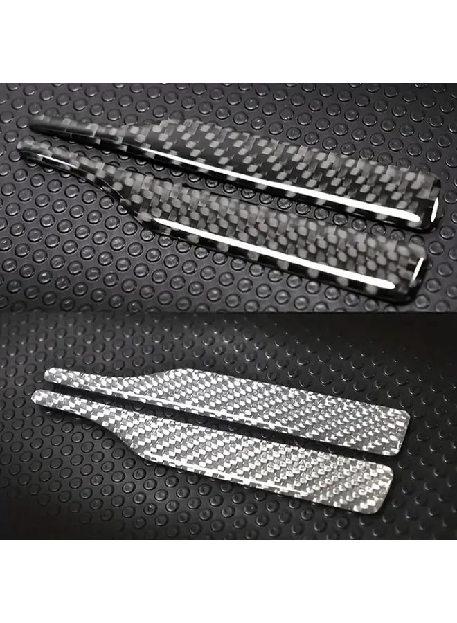 Carbon Fiber Scratch Strips For Rearview Mirror Protection Car Side Mirror - Image 4