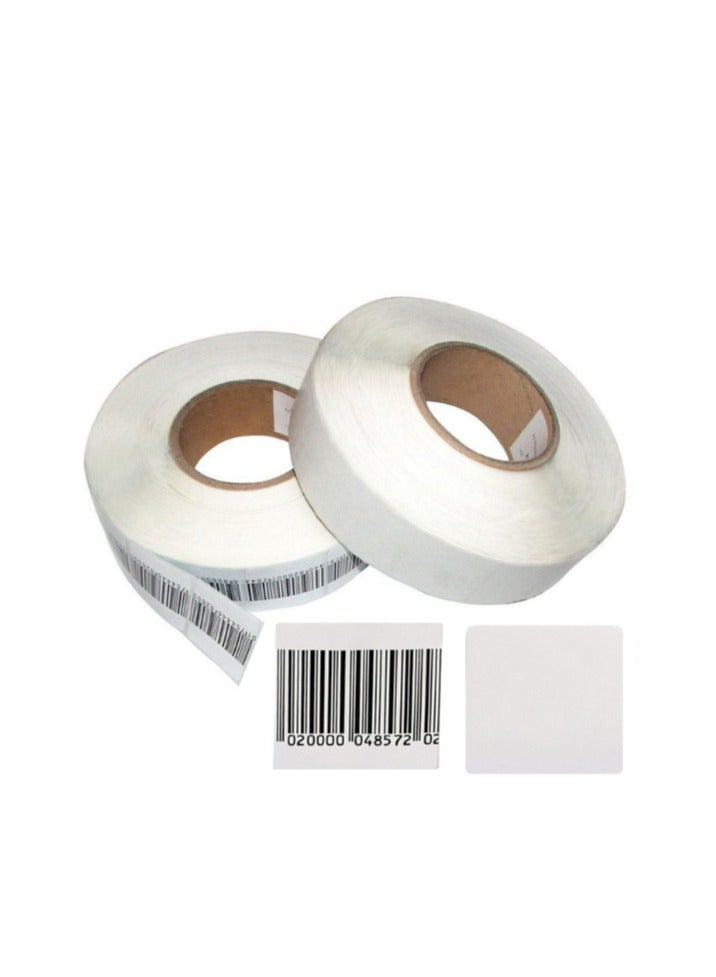 20 ROLLS Supermarket clothing anti-theft DE activatable/8.2MHZ 4*4cm/plain/roll - Image 1