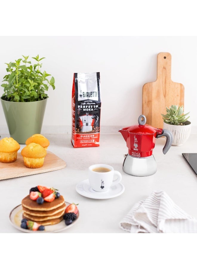 BIALeTTI Moka Induction Red 6 Cups - Image 3