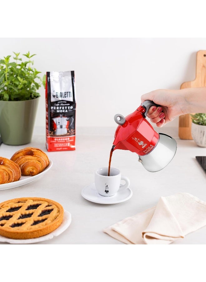 BIALeTTI Moka Induction Red 6 Cups - Image 4