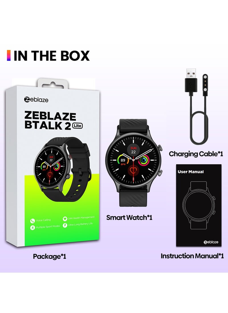 Zeblaze - Smart Watch 220 mAh Smart Watches for Men Smartwatches with Bluetooth Make/Answer Calls Multi-app Message Reminder Multi Language Fitness Watch Compatible Android iOS - Image 1