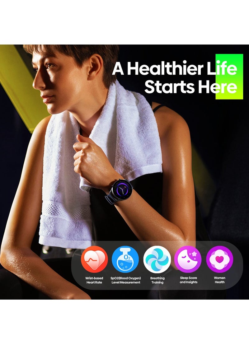 Zeblaze - Smart Watch 220 mAh Smart Watches for Men Smartwatches with Bluetooth Make/Answer Calls Multi-app Message Reminder Multi Language Fitness Watch Compatible Android iOS - Image 1