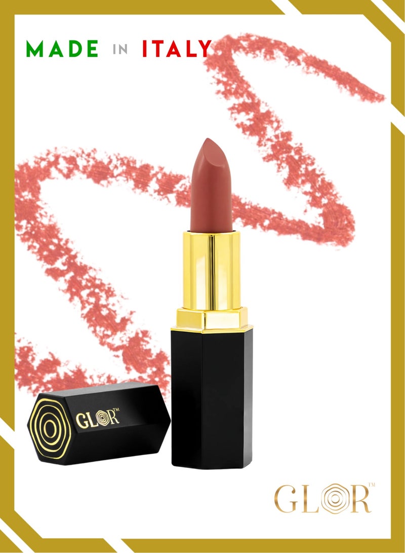 غلور  أحمر الشفاه غلور إندليس تشارم أفوغاتو - لون كثيف يدوم طويلاً، رطوبة فاخرة، تركيبة كريمية للغاية لشفاه جميلة - Image 1