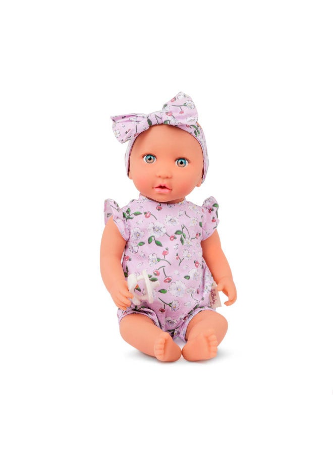 Lullababy 14" Doll With Floral & Headband  - Image 1