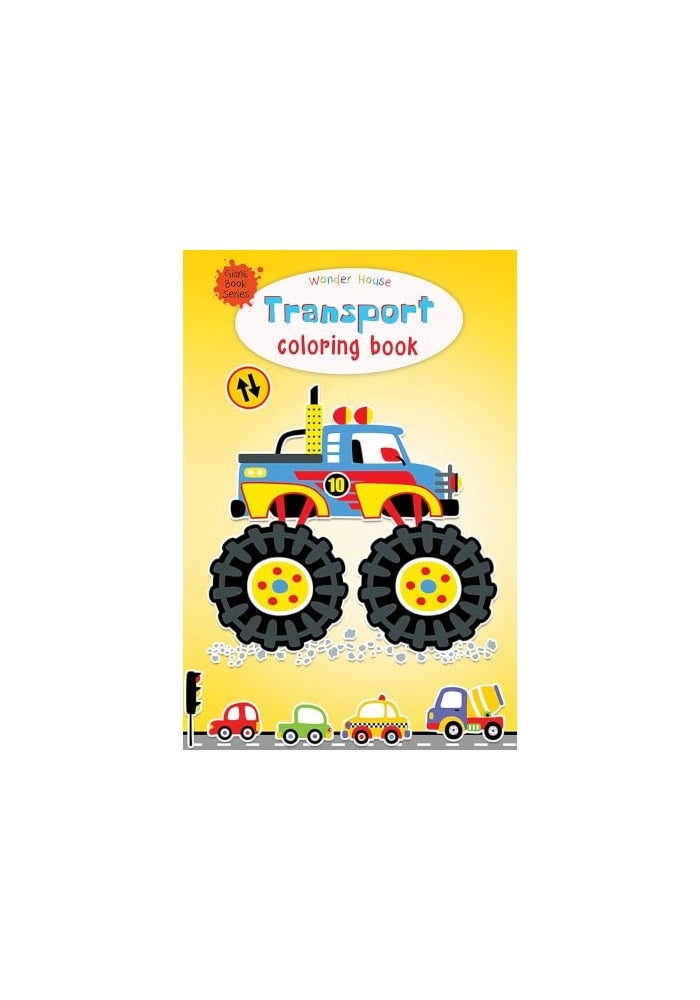 Transport Colouring Book