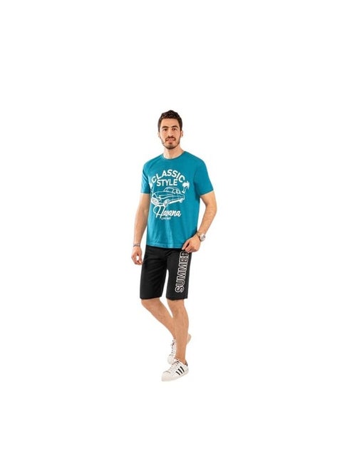 Men's two-piece summer pajama