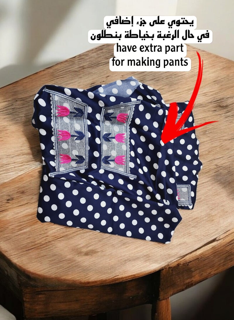 Traditional girl kids fabric UAE - J
