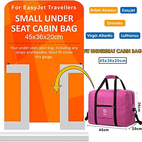 Bago Foldable Duffle Bag - Personal Item & Small Carry On for Air Travel - Fits 18x14x8 inches, Ideal for Spirit & Frontier Airlines - Image 5