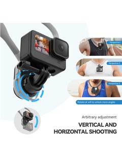 TELESIN Telesin New upgrade accessories for go pro 13 / insta360 / DJI action cameras Magnetic silicone Neck Hanging Bracket holder 2.0  - Image 4