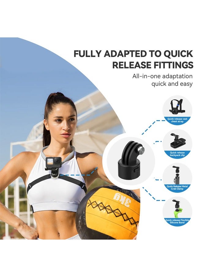 TELESIN Telesin New upgrade accessories for go pro 13 / insta360 / DJI action cameras Magnetic silicone Neck Hanging Bracket holder 2.0  - Image 5