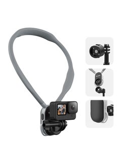 TELESIN Telesin New upgrade accessories for go pro 13 / insta360 / DJI action cameras Magnetic silicone Neck Hanging Bracket holder 2.0  - Image 1