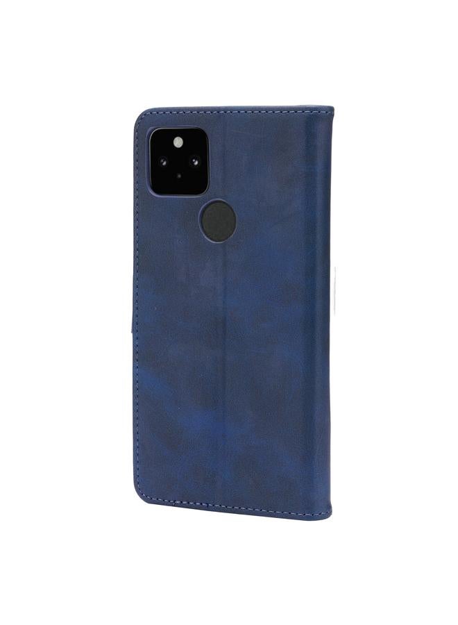 The Bros Case For Google Pixel 5a 5G Embossed Happy Cat Pattern Horizontal Flip Leather Case with Holder & Card Slots & Wallet  - Image 3