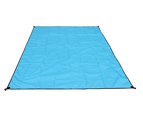WoneNice 10x10 FT Waterproof Camping Tarp, Lightweight UV Protection Camping Cover for Tents, Beach, Picnics, Car and Adventure, Army Green - Image 2