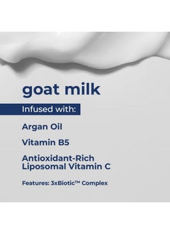 Kiss My face Goat Milk Body Wash Lavender & Jasmine Body Wash With Goat Milk And Argan Oil 16 Ounce Bottle (Lavender & Jasmine Pack Of 1)  - Image 3