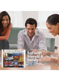 Better Me Our National Parks 100 Piece Puzzles Kids Puzzles Usa National Park Puzzle Acadia National Park Yellowstone National Park Zion Arches Crater Lake Mount Rainier Etc (Our National Parks 100Pc)  - Image 4