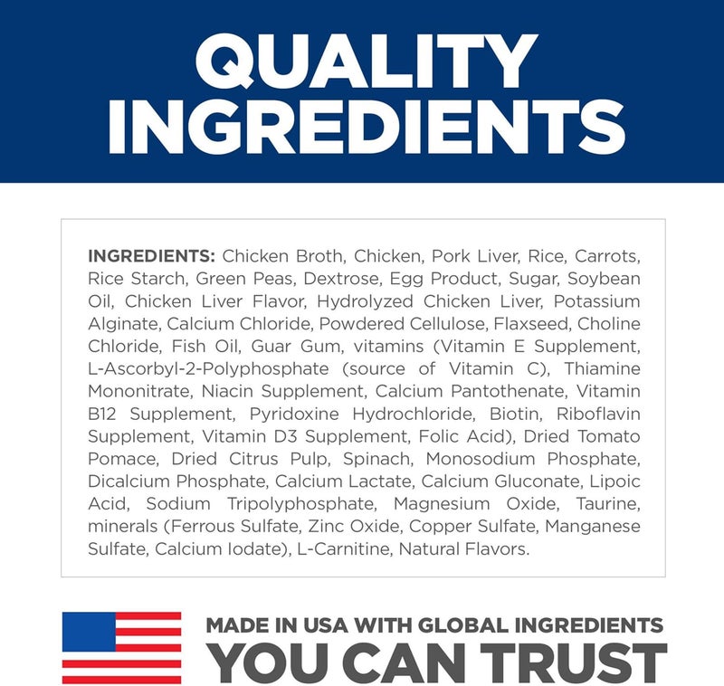 Hills Science Diet Adult 7 Youthful Vitality Chicken  Vegetable Stew Canned Dog Food 125 oz Case of 12 - Image 5