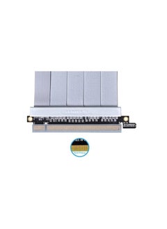 LIAN LI Lian Li 600mm PCI-e 4.0 Riser Cable White- PW-PCI-4-60W  - Image 4