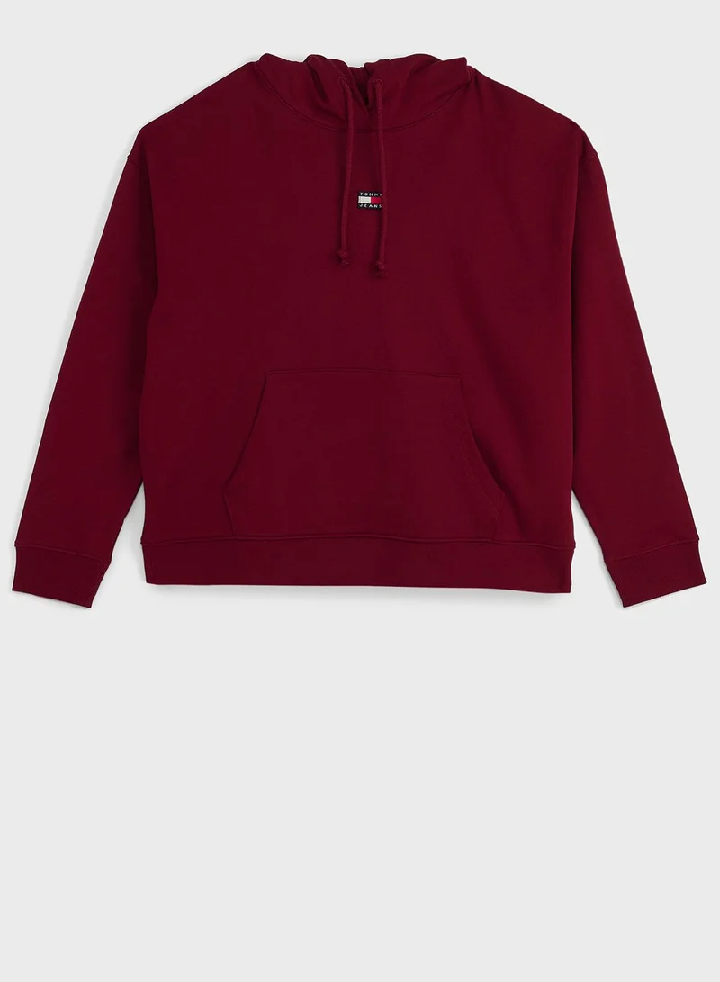 TOMMY JEANS Logo Knitted Hoodie