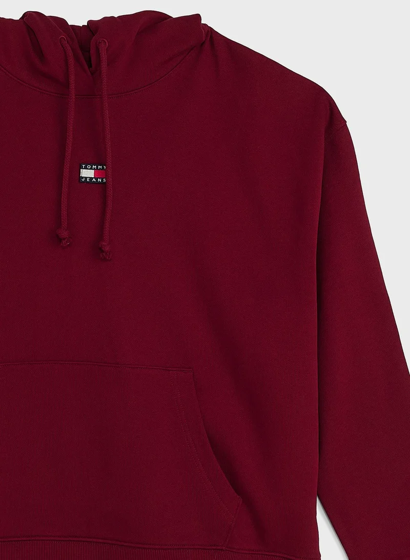 TOMMY JEANS Logo Knitted Hoodie