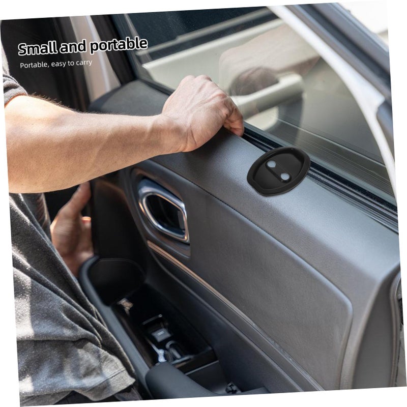 6Pcs Car Door Latch Protector Noise Reducing Cover Enhanced Protection Longevity - Image 3