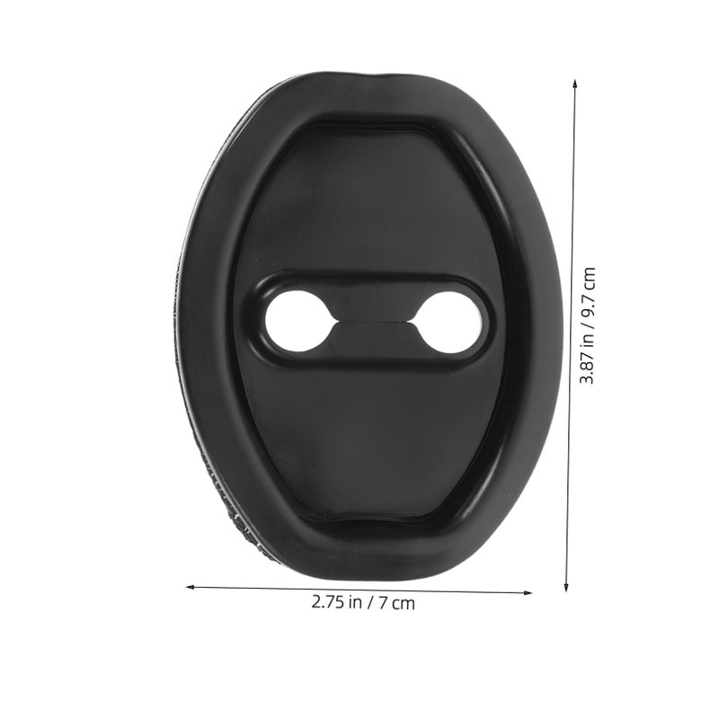 6Pcs Car Door Latch Protector Noise Reducing Cover Enhanced Protection Longevity - Image 5