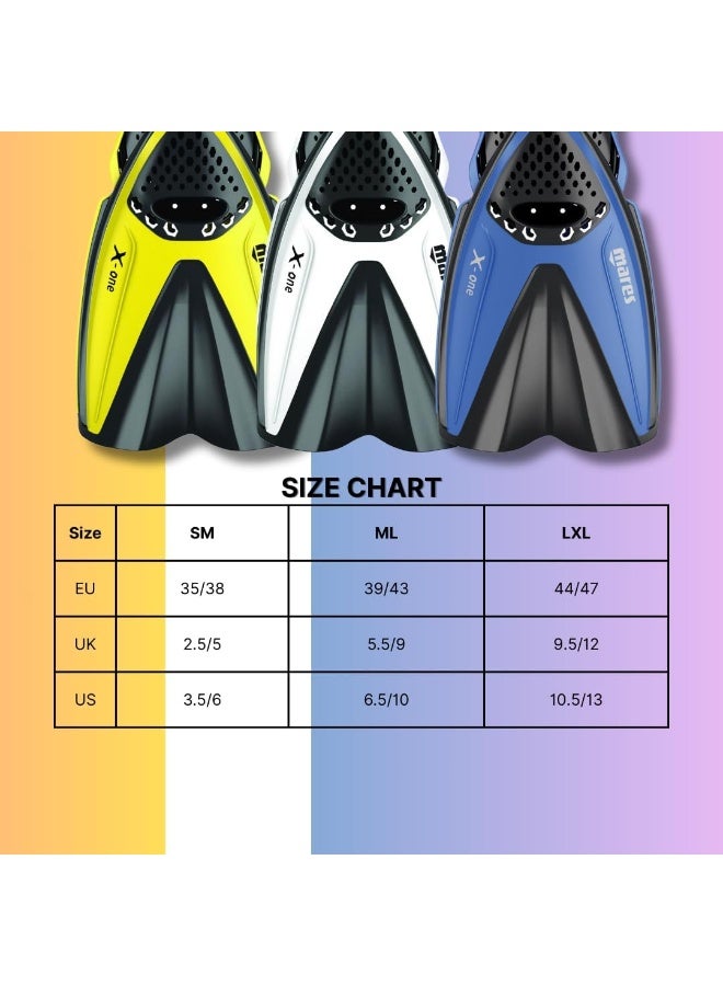 Mares Mares Aquazone X-One Adult Snorkel Fin  - Image 5