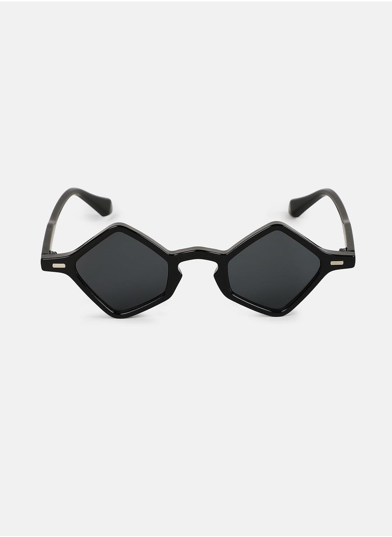 Haute Sauce Polarized Full Rim Diamond Sunglasses For Women  - Image 1