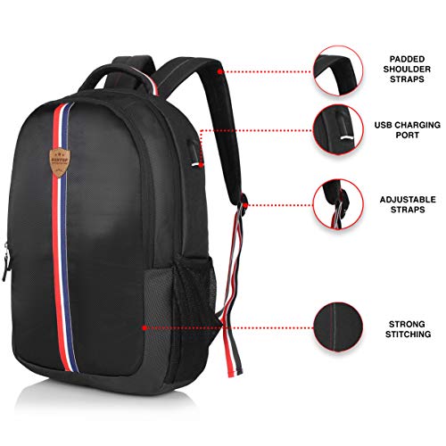 Suntop Superstar 25 Ltrs Laptop Backpack (Black) - Image 3