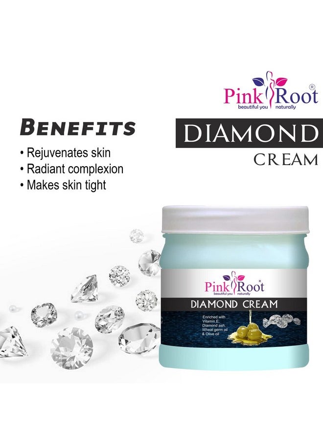 Pink Root - Pink Root Diamond Cream Enriched with Vitamin E, Diamond ash, Wheat germ oil & Olive oil - Image 1