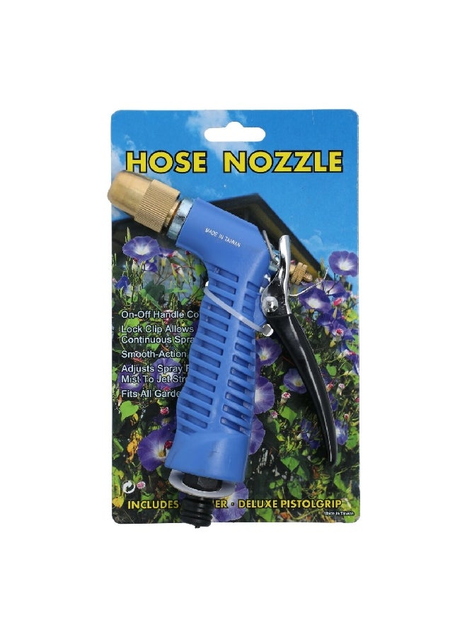 Generic Nozzle Spray Gun with Connector Blue and Gold 12.446 x 20.828 x 3.556 cm T21-831-081L1