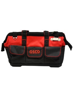 OSCO-TOOLS OSCO canvas tool bag with base and pockets, size 17  - Image 1